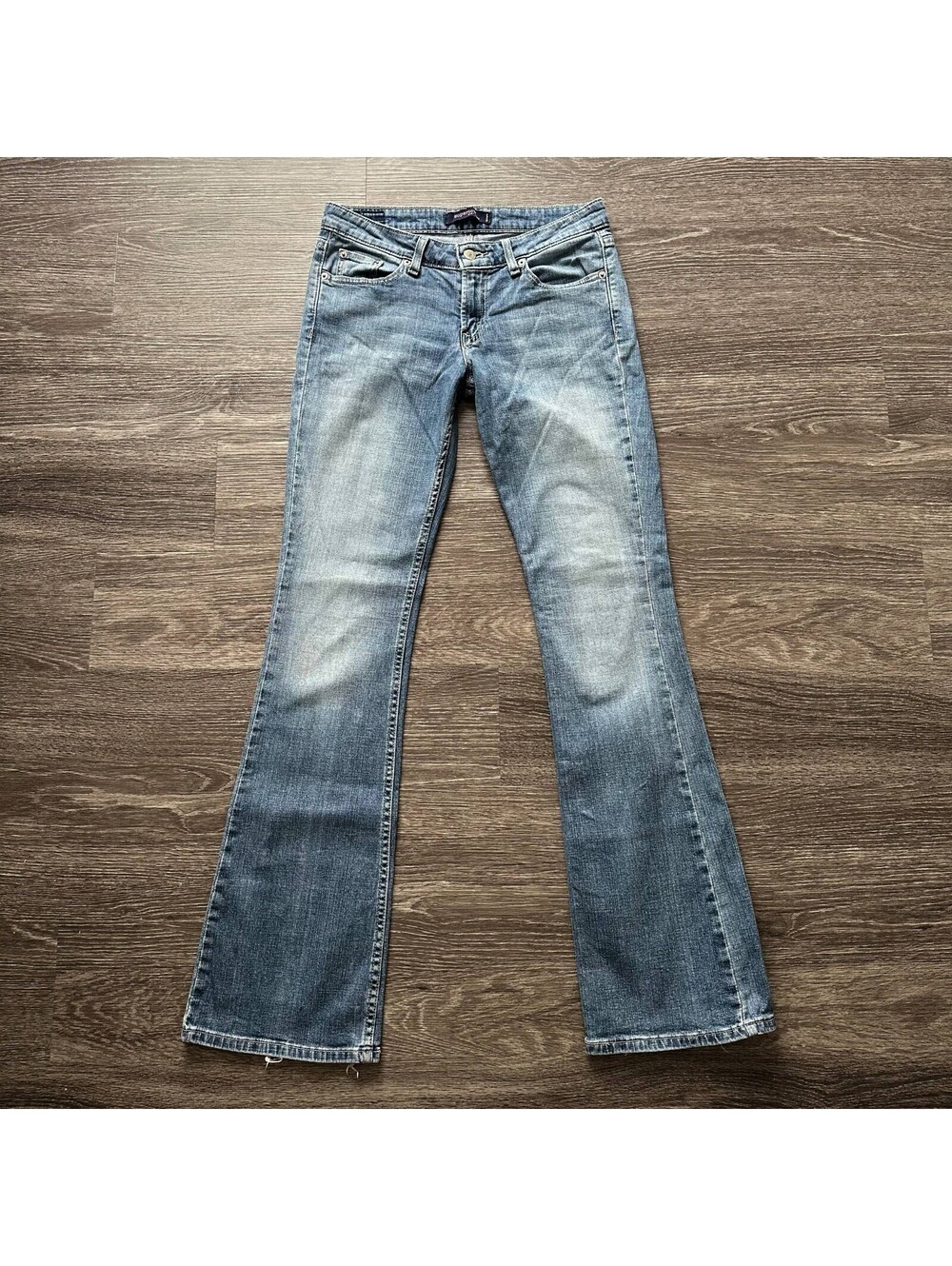 Levi’s 518 Superlow Rise Bootcut Jeans Women’s 5 (29x33) Faded Blue Denim Y2K
